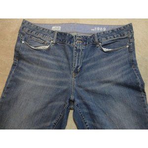 Womens Gap 1969 Perfect Boot Jeans 35/20L